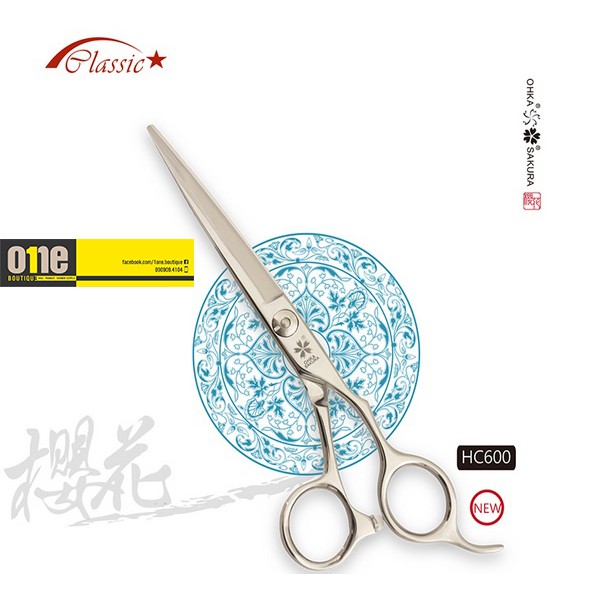 KÉO CẮT TÓC SAKURA HC600/HC550 chuyên dùng cho barber / salon