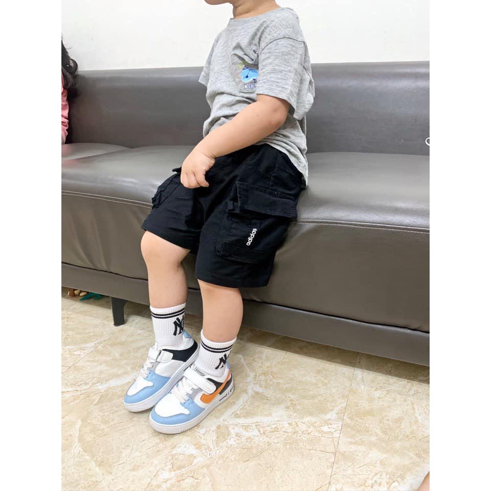 Tất nike, adidas, NY thể thao cổ cao cho bé