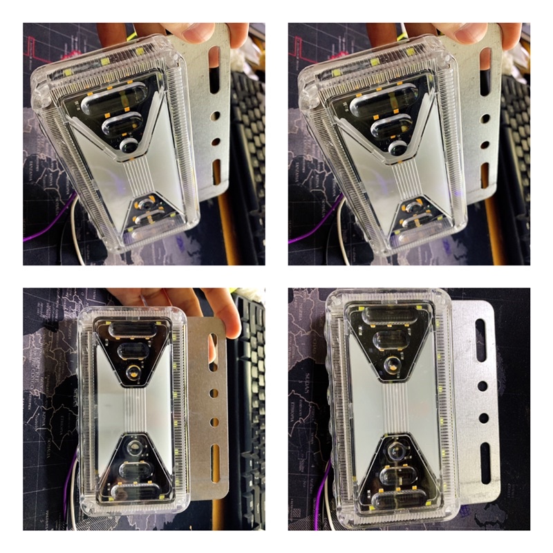 ĐÈN LED SƯỜN CHỮ H, ĐÈN HÔNG SOI LỐP XE TẢI ĐIỆN 12V , 24V