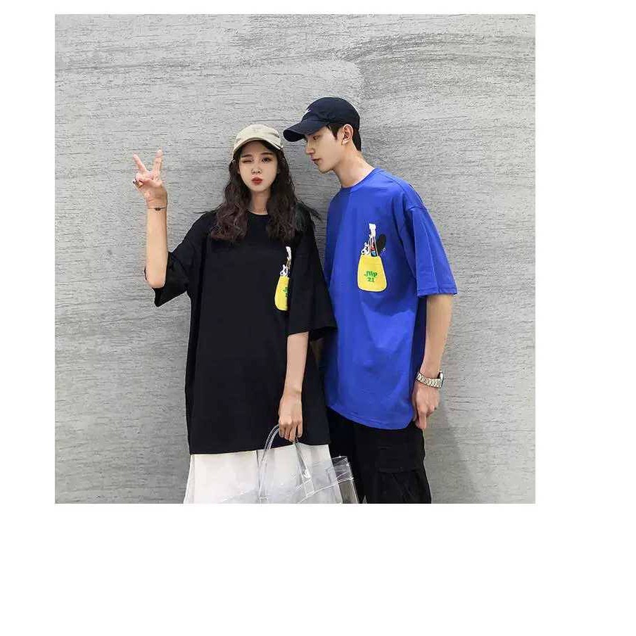 Sunshine shop - Áo Unisex form rộng, couple cute