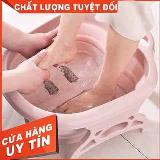 Chậu Ngâm Chân Massage Gấp Gọn