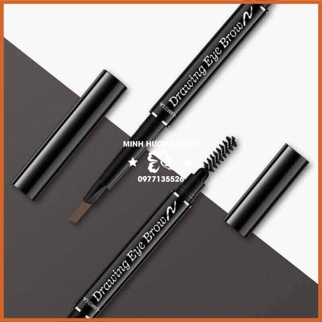 Chì Kẻ Mày Double Effect Lameila 2 đầu không thấm nước | BigBuy360 - bigbuy360.vn