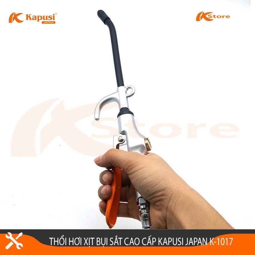 Xịt Bụi Sắt Cao Cấp Kapusi Japan K-1017, Xì Khô Thổi Hơi Nhật Bản