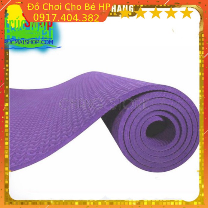 [SIÊU SALE] Thảm tập Yoga/ Gym TPE 2 LỚP Cao Su Non Dày, Êm Chống trơn tuột Trượt ✅  Đồ Chơi Trẻ Em HP