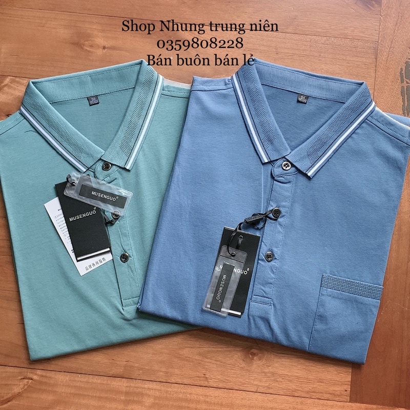 Áo thun cộc tay nam trung niên chất cực đẹp ảnh tự chụp | BigBuy360 - bigbuy360.vn