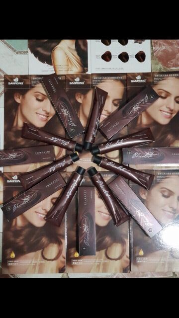 [NHẬP COSQUEEN - GIẢM 10% CHO ĐƠN HÀNG TỪ 150K]Tặng kem oxy Thuốc nhuộm tóc nâu socola phủ bạc 100% | BigBuy360 - bigbuy360.vn