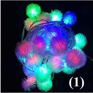 ĐÈN LED TRANG TRÍ ĐA HÌNH DẠNG 20 BÓNG DÀI 6M