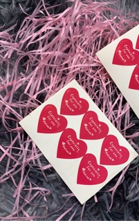 Sticker tem dán trang trí set 6 miếng