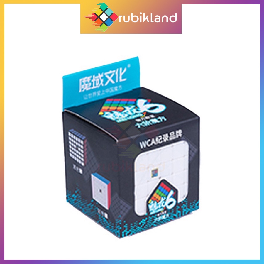 Rubik 6x6 Stickerless MoYu MeiLong MFJS Rubic 6 Tầng 6x6x6 Đồ Chơi Trí Tuệ Trẻ Em