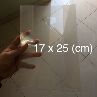 1 kg túi nilon trong suốt 20x30, 17x25