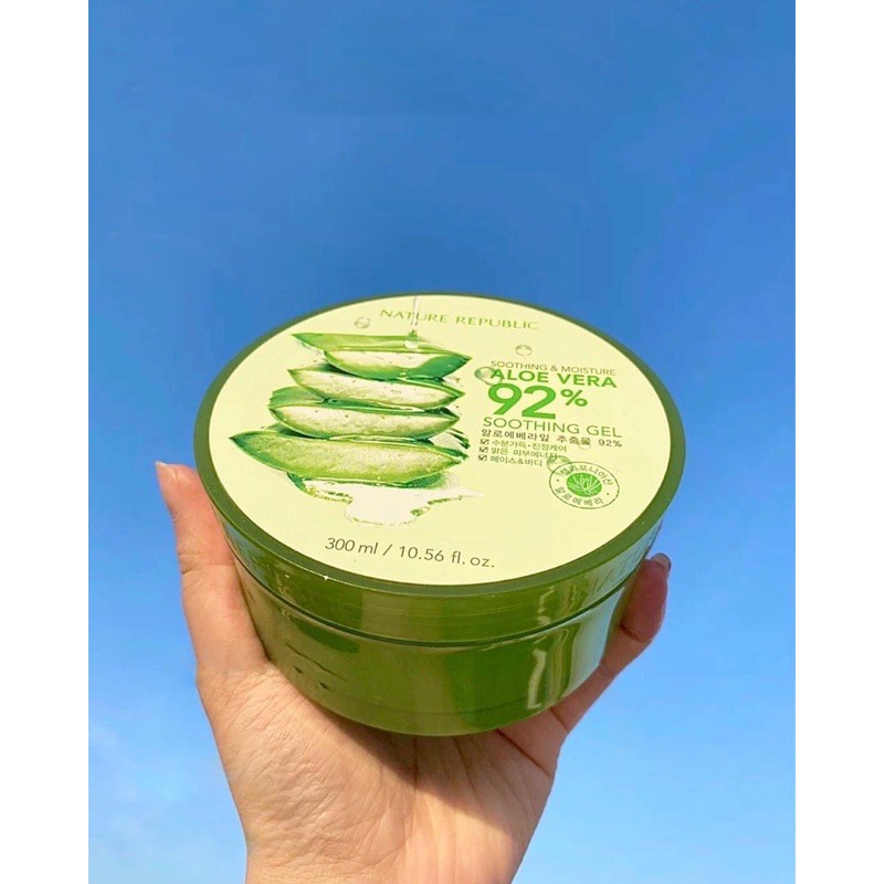 Gel lô hội Nature Republic Aloe Vera Soothing Gel