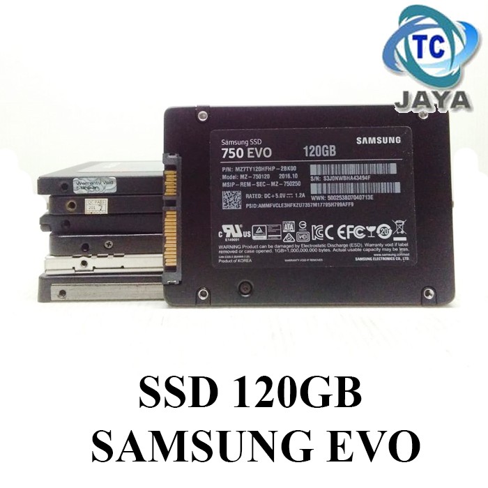 Ổ Cứng Ngoài Ssd Samsung 750 Evo 120 Gb