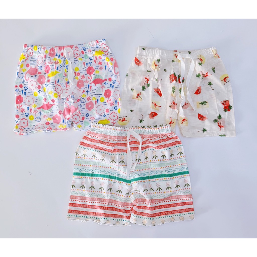 🍧🍧🍧 Combo 5 Quần thun cotton ngẫu nhiên, vải mềm thoải mái cho bé gái 🥰