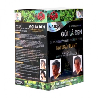 Dầu gội Matrix Gội Là Đen
