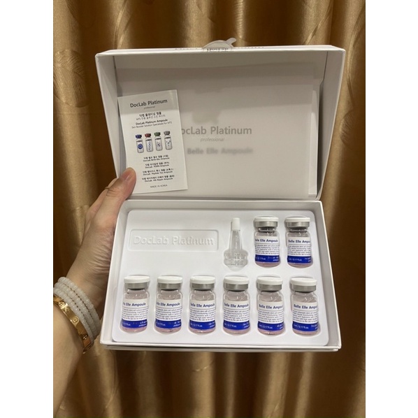 DOCLAB TẾ BÀO GỐC HUMAN BELLE ELLE DOCLAB ❤️FREESHIP❤️LIỆU PHÁP ĐÁNH THỨC LÀN DA, CHỐNG LÃO HOÁ