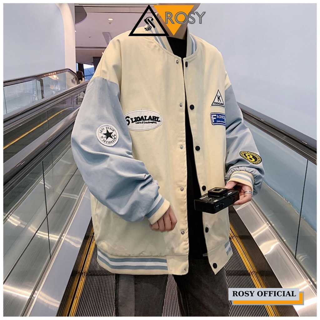 Áo khoác bomber dù 2 lớp form rộng cao cấp mặc cặp unisex nhiều mẫu