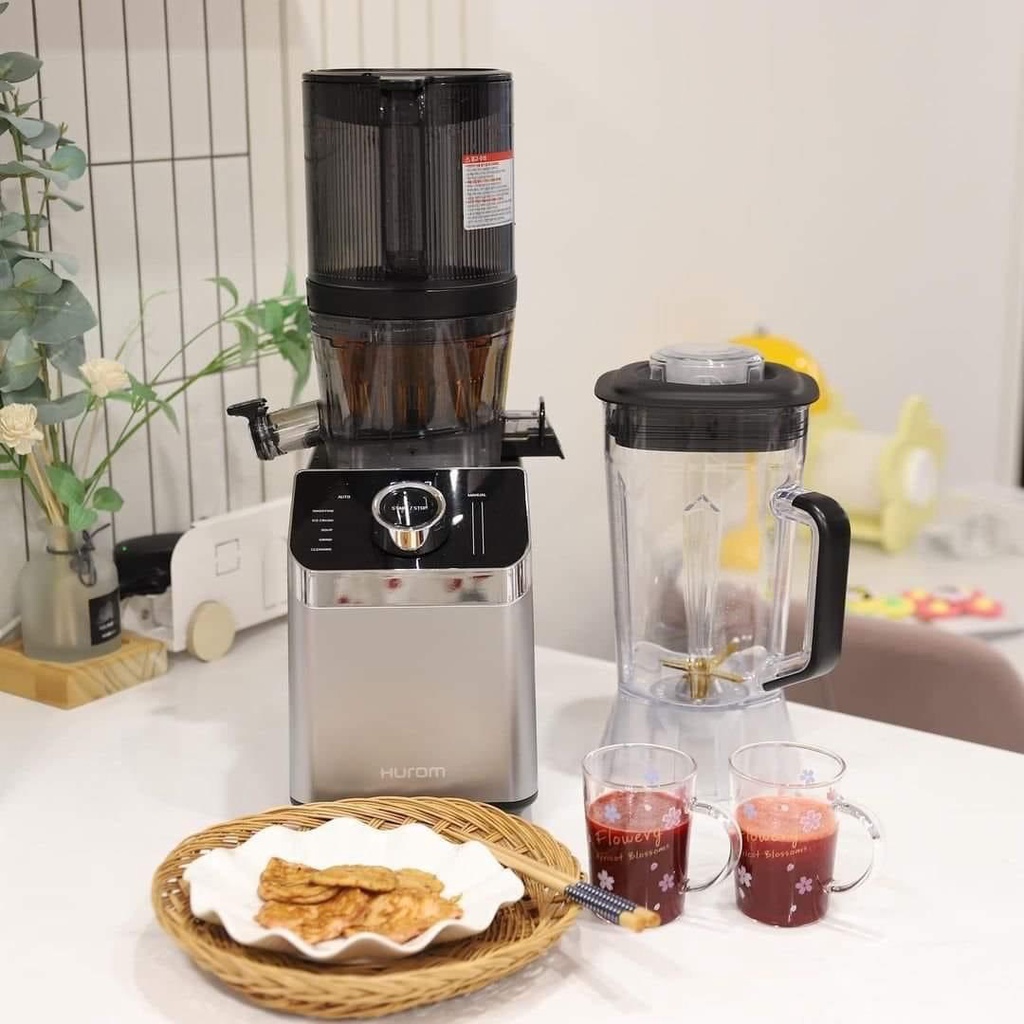 Máy Ép Chậm Hurom M100 - Hàng Chính Hãng - Kèm cối xay