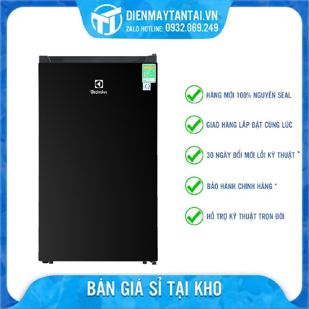 Tủ lạnh Electrolux 94 Lít EUM0930BD-VN Mới 2022 - Công suất tiêu thụ  0.49 kW/ngày,  giao hàng miễn phí HCM