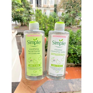 Nước tẩy trang Simple