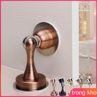 Magnetic Door Stop Stainless Steel Door Stopper Thicken Door Holder Doorstop with Adhesive Tape