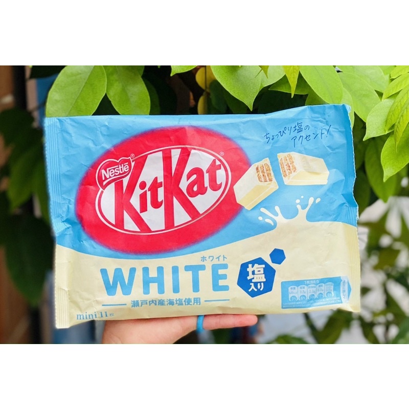 Combo 10 túi Kitkat đủ vị Trà xanh, Socola, Dâu Tây - Nhật