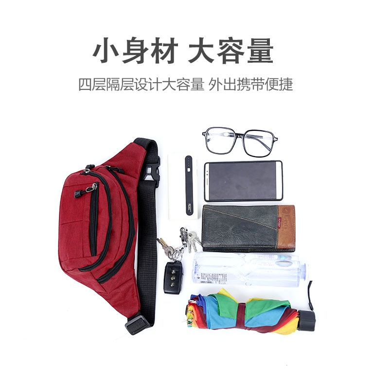 Túi đeo chéo ngực thiết kế nhỏ nhắn thời trang cá tính cho nam nữ