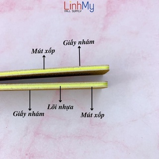 Dũa Móng Gel OPI Da Bò - Dũa Phá Gel Phá Bột Độ Nhám 80/80