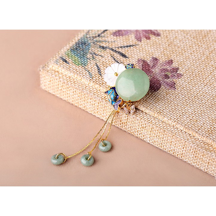 TC022 Trâm Cài Áo Đá Cao Cấp Đông Linh