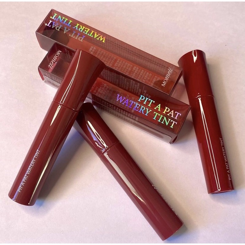 Son tint có màu căng mọng Momeii Pit A Pat Watery Tint