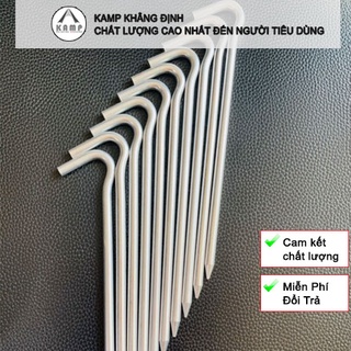 Cọc cắm lều cắm trại bằng nhôm 18cm