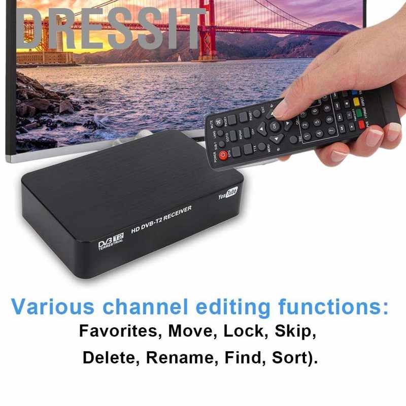 Đầu Thu Kĩ Thuật Số Tích Hợp Wifi Hd 1080p Hdmi Pvr Freeview Dvb-T2 K2