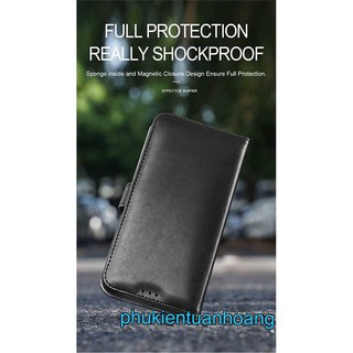 Bao da Samsung Glaxy A71 Dux Duics Leather Wallet