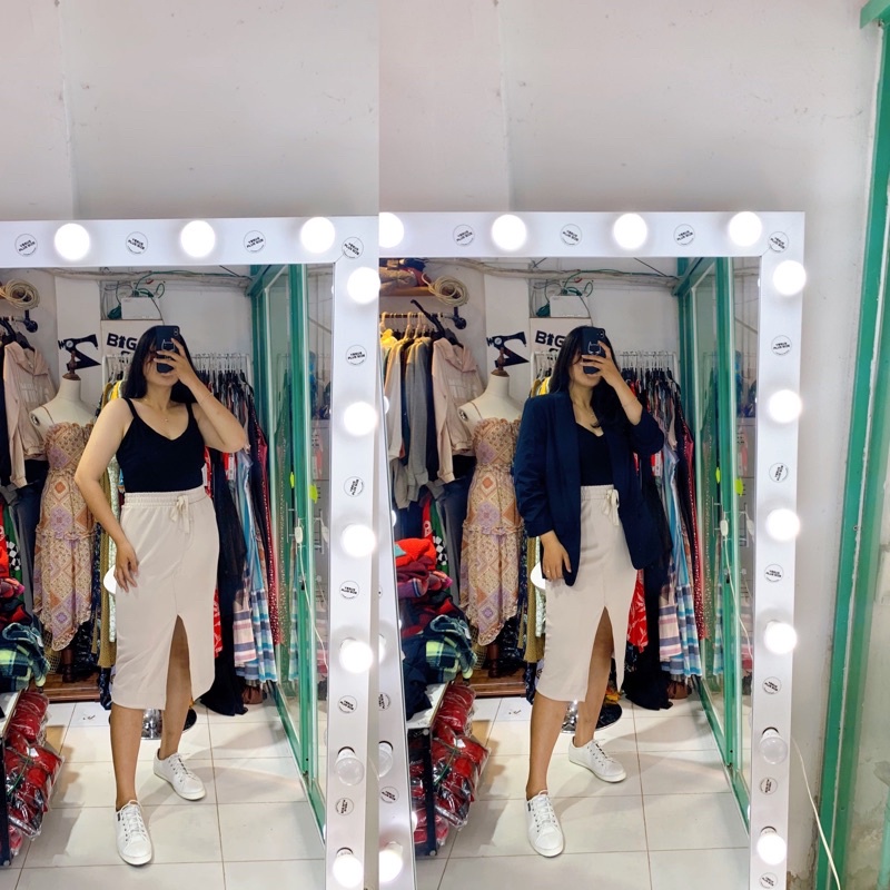 Chân váy MANGO đen xuất xịn bigsize