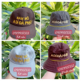 Nón vải A Di Đà Phật ( nam - nữ )