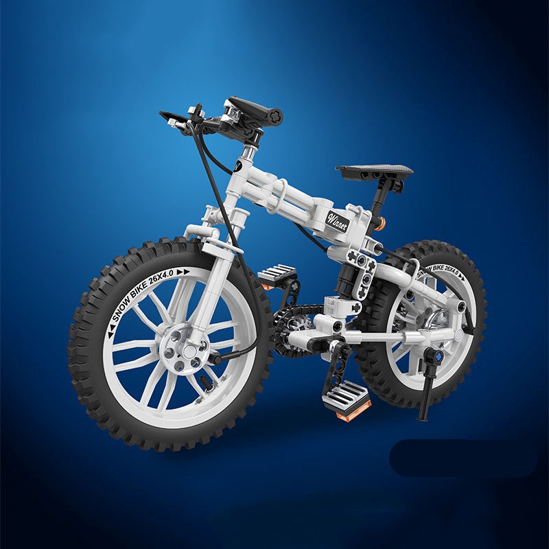 Bộ Đồ Chơi Lắp Ráp Mô Hình Xe Đạp Leo Núi Cho Bé