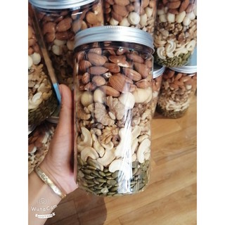 Mixed nuts 6 loại hạt dinh dưỡng Macca, Óc Chó, Hạnh Nhân, Nhân bí, Hạt điều, sachi