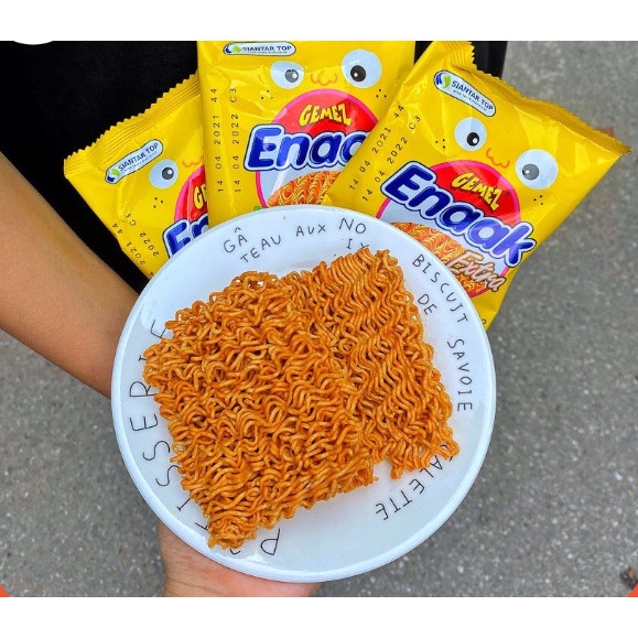 Mỳ Tôm ENAAK Ăn Liền Siêu Ngon hộp 24 gói/30gr  date mới nhất