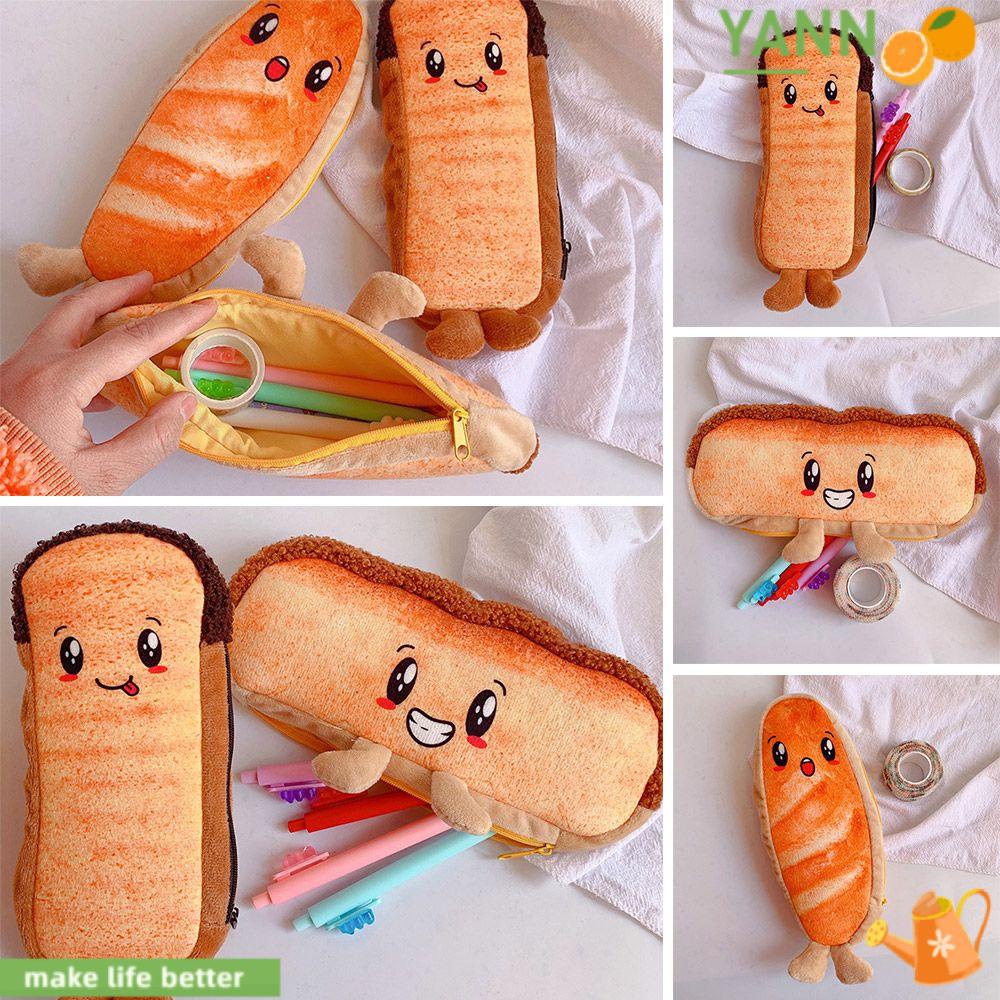 Túi Đựng Bút Viết Phối Lông Hình Dạng Dễ Thương Kích Thước Nhỏ Gọn 1 #
