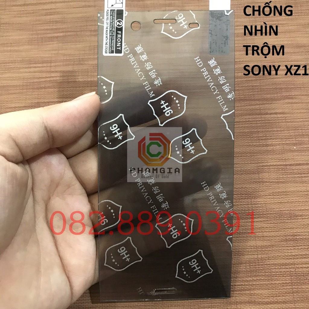 Dán cường lực chống nhìn trộm Sony XZ / XZ premium / XZ1 / XZ1 premium / XZ2 XZ2 premium (prenium) dẻo nano