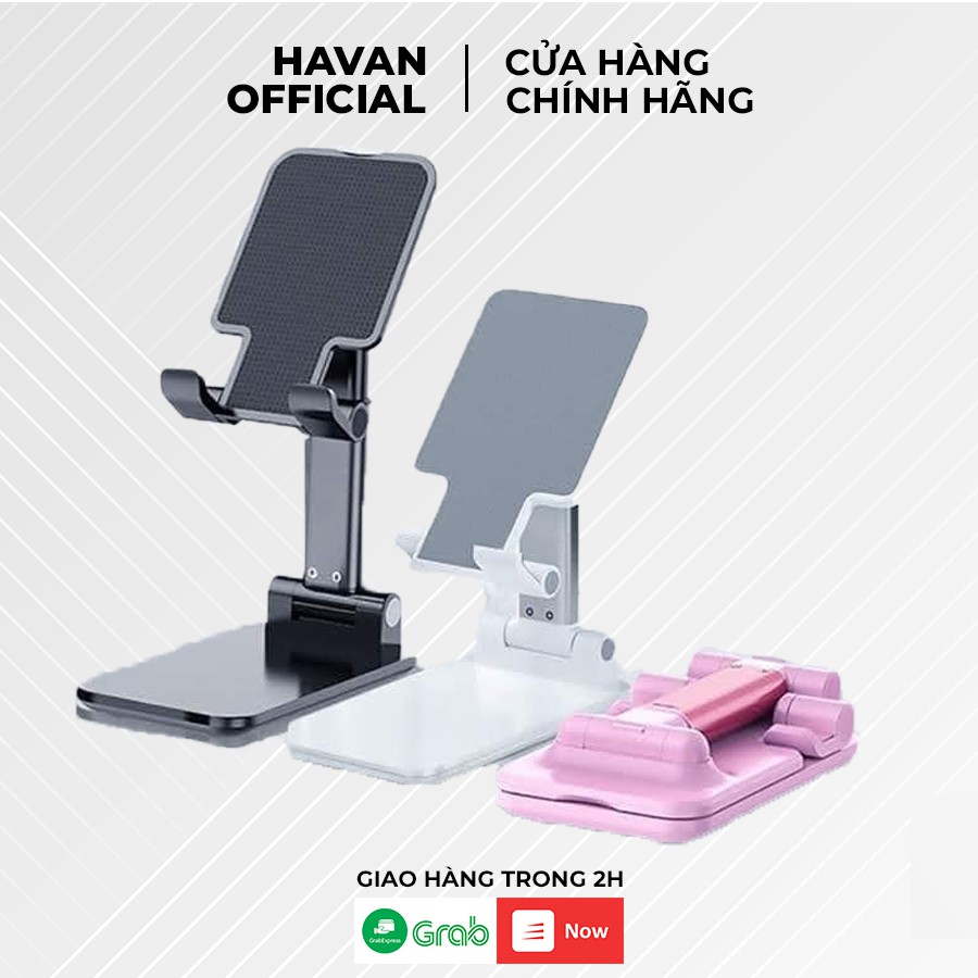 Giá đỡ điện thoại, iPad để bàn gấp gọn, giá đỡ chống tê mỏi tay | BigBuy360 - bigbuy360.vn