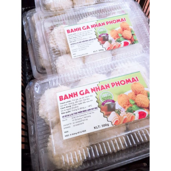 bánh gà nhân phomai ❤ HÀ NỘI NOWSHIP❤rã đông chiên trong dầu nóng già