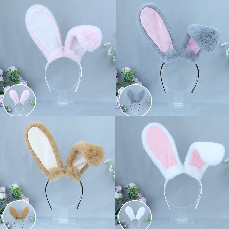 Băng Đô Tai Thỏ Dài Phong Cách Lolita