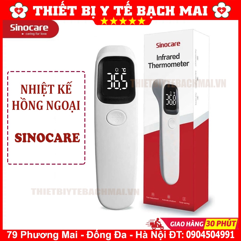 Nhiệt Kế Hồng Ngoại Sinocare Đo Trán, Tai Chất Lượng Cao