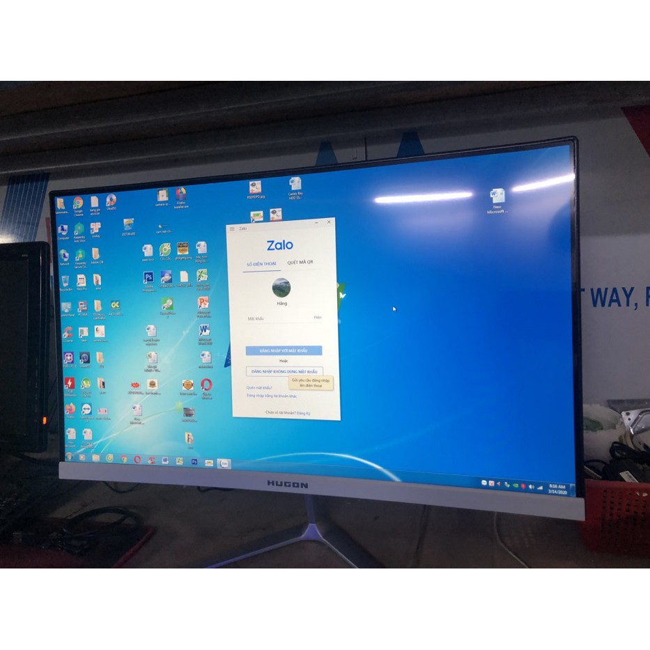Màn Hình Máy Tính Cong Full Viền 24inch 75Hz Mới HUGON Q24 | BigBuy360 - bigbuy360.vn