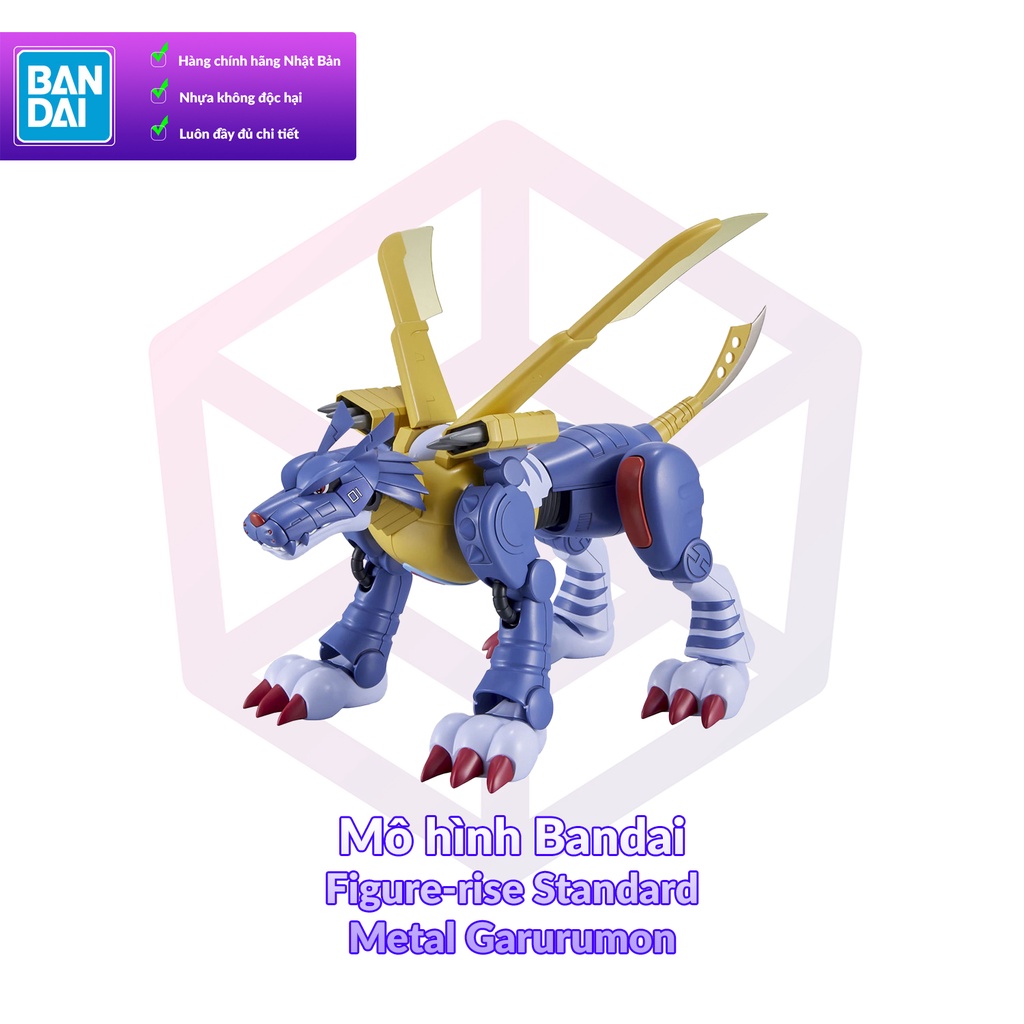 Mô hình Bandai Figure-rise Standard Metal Garurumon [FRS]