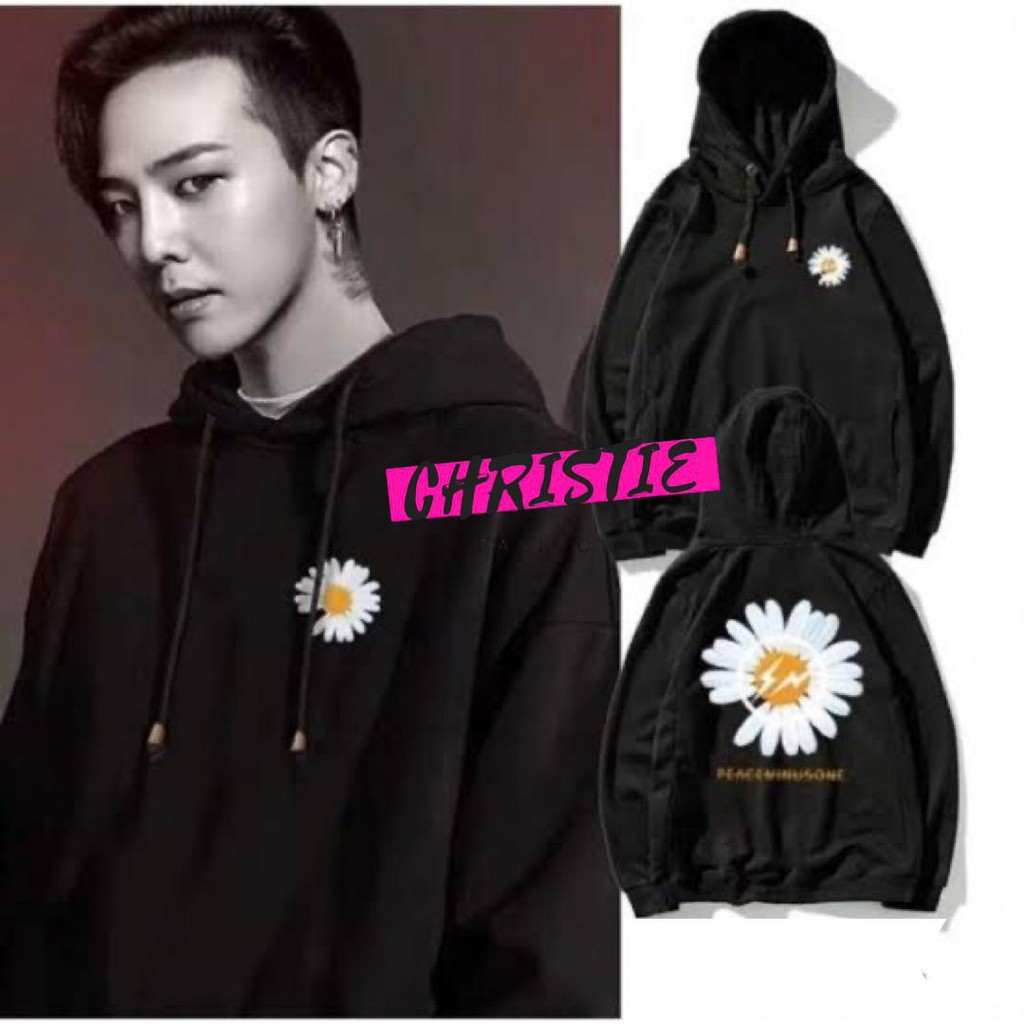 Áo khoác Hoodie 19 màu in hình nhóm nhạc Kpop G-DRAGON PEACE MINUS ONE M-XXL