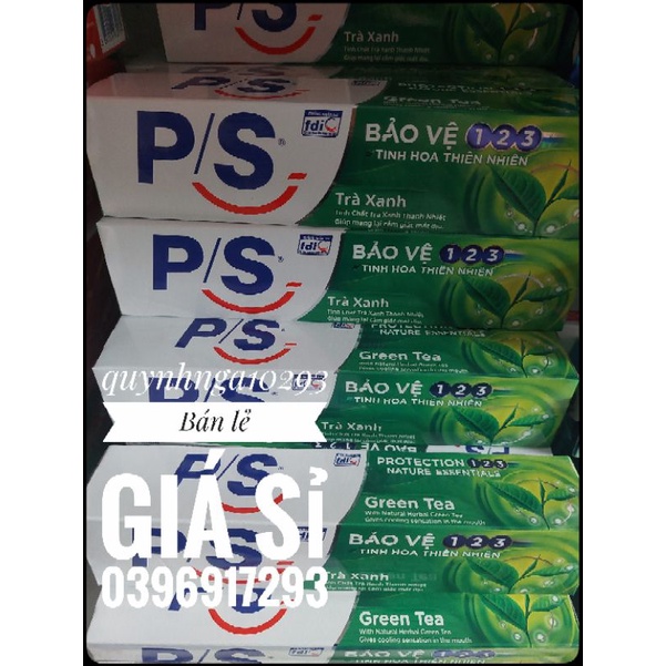 Kem đánh răng trà xanh bảo vệ 123 180g