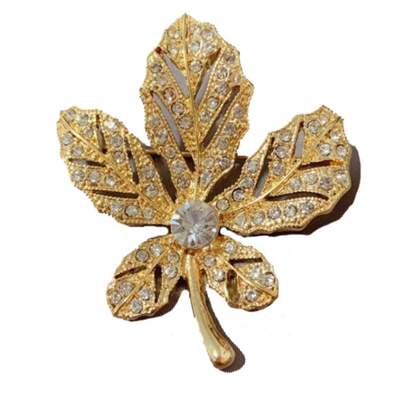 Ghim Cài Áo Hình Hoa Quả Đính Đá Tinh Xảo Thời Trang Cao Cấp Cho Nữ