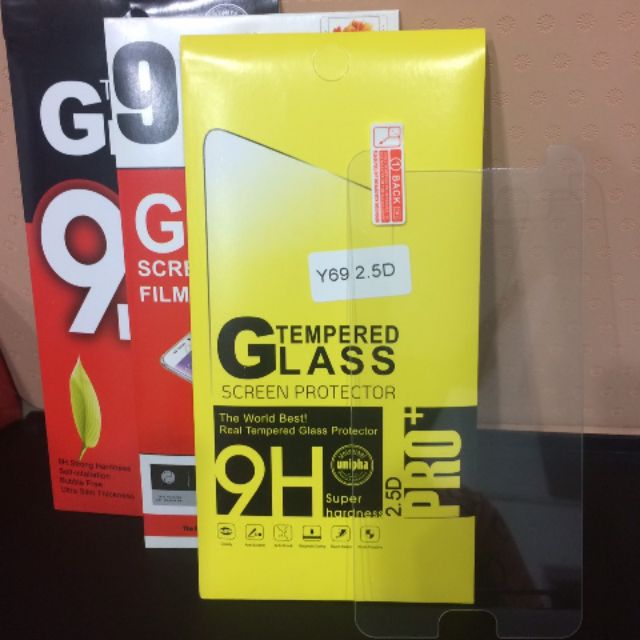 Bộ 3 kính cường lực cao cấp cho Vivo Y69