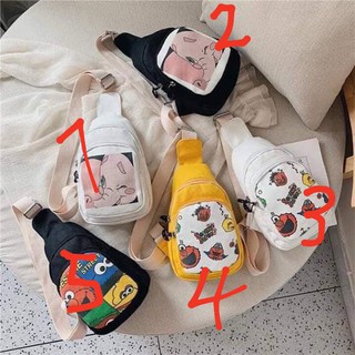 Túi đeo chéo vải thô bố siêu xịn